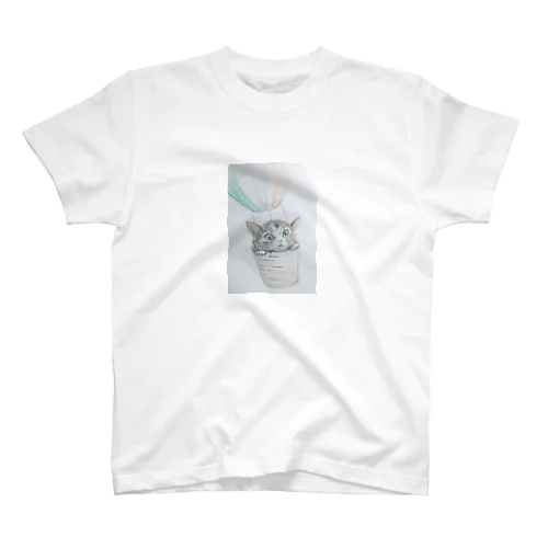 旅立ちの時「ミーコの世界探索」 Regular Fit T-Shirt