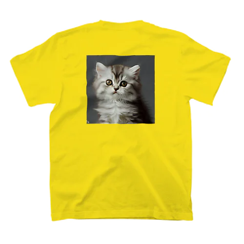 アメリカンシートヘアの子猫　可愛いアニメーション Regular Fit T-Shirt