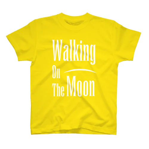 WALKING ON THE MOON WHT Regular Fit T-Shirt