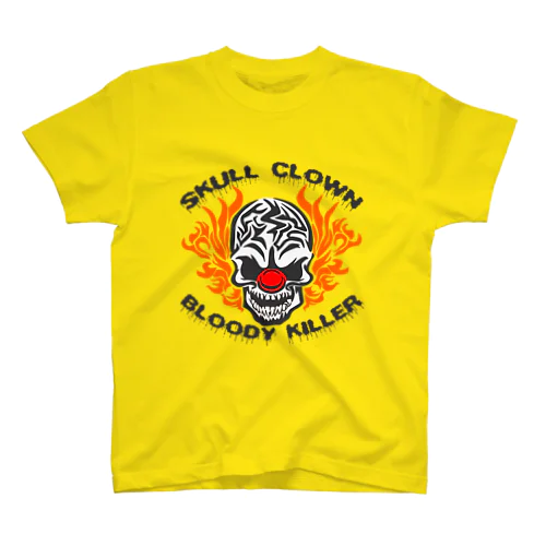 SKULL CLOWN COLOR Regular Fit T-Shirt