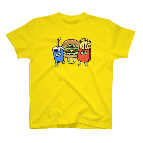 ハンバーガーセットたかしズ スタンダードTシャツ