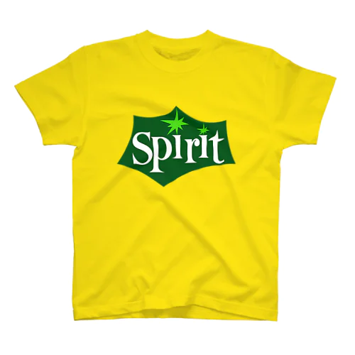 Spiritヴィンテージロゴ昭和レトロ スタンダードTシャツ