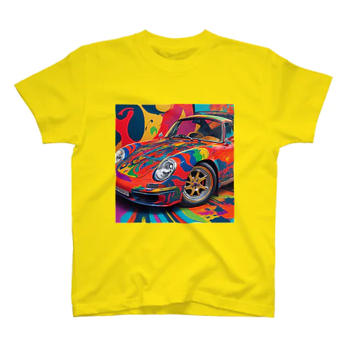 ペイントまみれのビンテージ車 スタンダードTシャツ