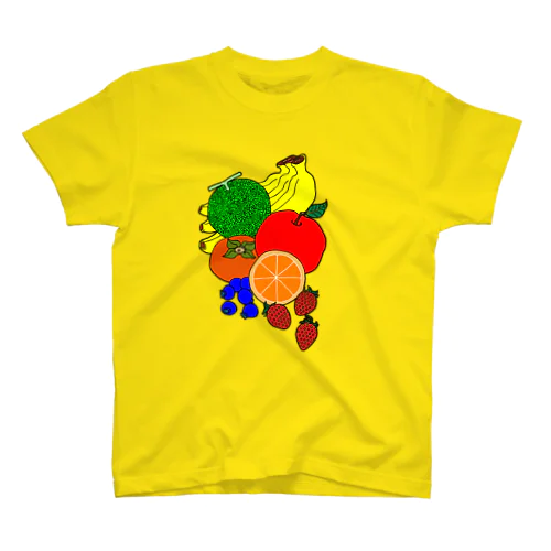 フルーツ７種盛り スタンダードTシャツ