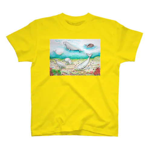 絵本「ジュゴンの海」から スタンダードTシャツ