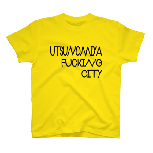 #9 UTSUNOMIYA FU*KING CITY Regular Fit T-Shirt