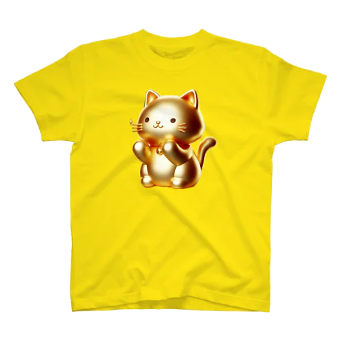 金運猫開運Ｔシャツ スタンダードTシャツ