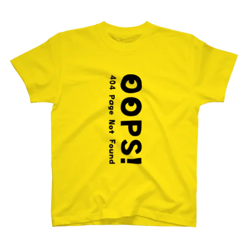 Oops! 404 page not found   エラーコード 01 Regular Fit T-Shirt