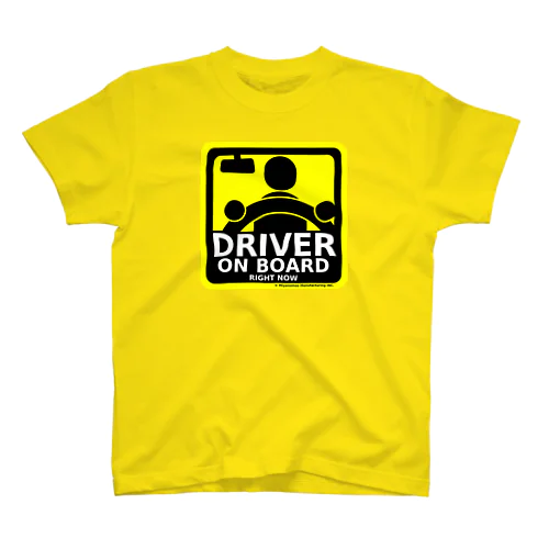 DRIVER ON BOARD Regular Fit T-Shirt