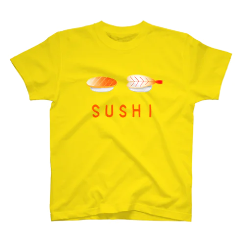 SUSHI（サーモン&エビ） Regular Fit T-Shirt