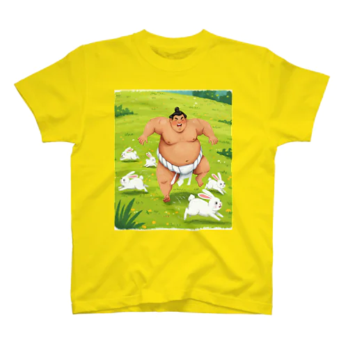 欲張り大将は空振りTシャツ Regular Fit T-Shirt