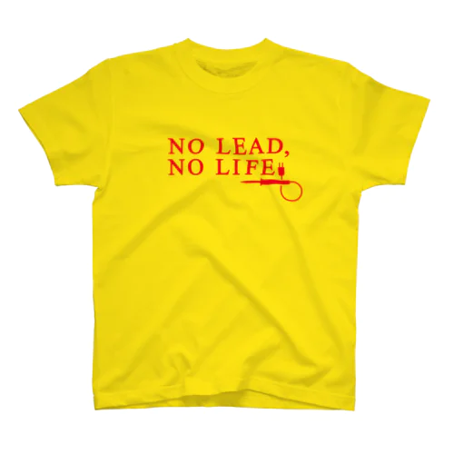 NO LEAD, NO LIFE! スタンダードTシャツ