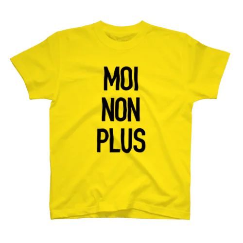 Moi non plus black スタンダードTシャツ