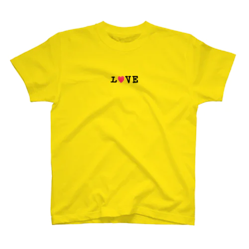 シンプルLOVE スタンダードTシャツ