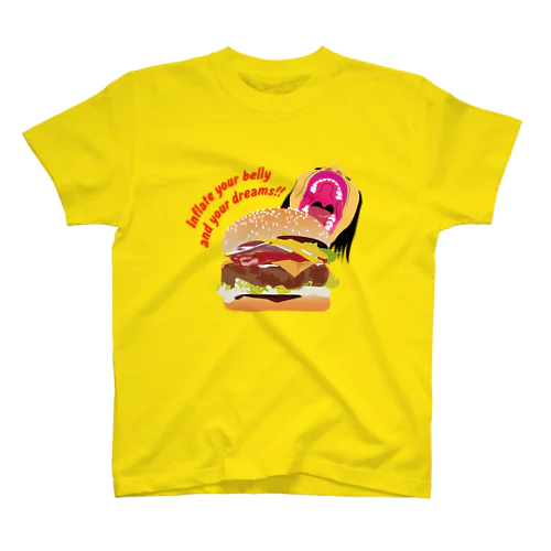 ハンバーガー スタンダードTシャツ