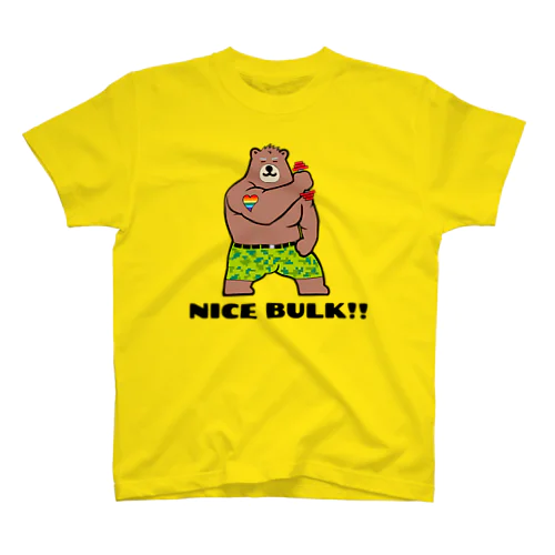 ナイスバルク！！茶熊 Regular Fit T-Shirt