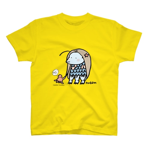 アマビエ（ほっかむ画） Regular Fit T-Shirt