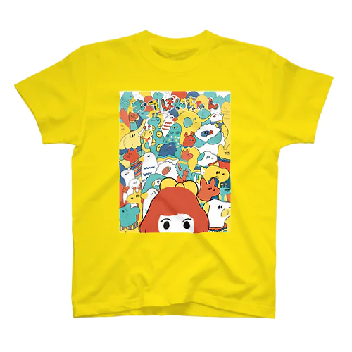 おてほんちゃんと動物たち Regular Fit T-Shirt