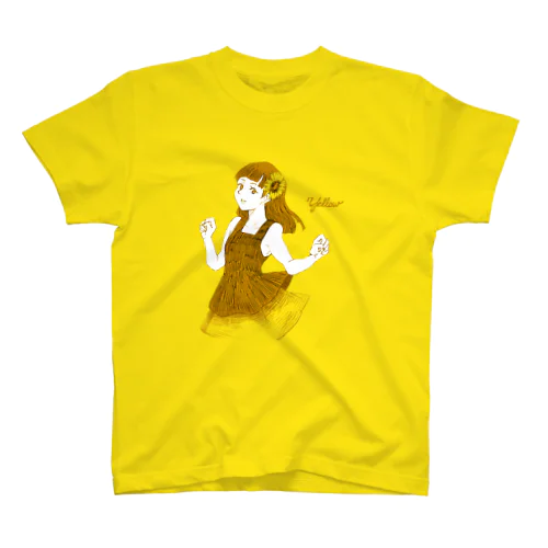 Yellow Regular Fit T-Shirt