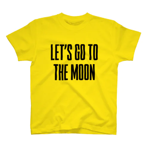 LET'S GO TO THE MOON Regular Fit T-Shirt