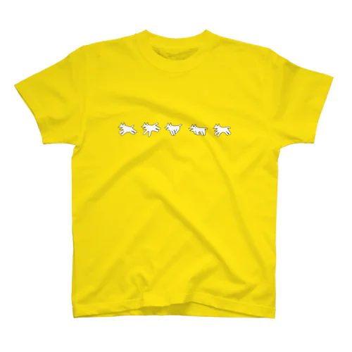 走る犬 Regular Fit T-Shirt