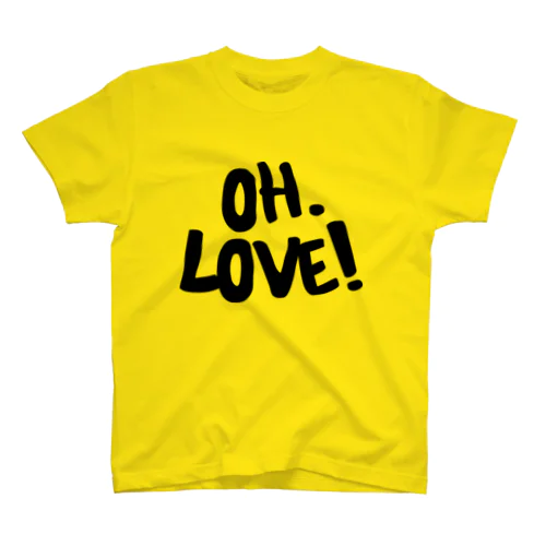OH.LOVE YELLOW スタンダードTシャツ