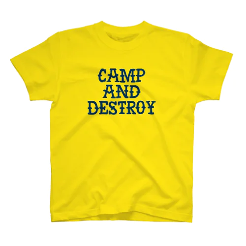 Camp and Destroy Regular Fit T-Shirt