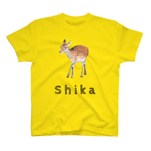 シカのおさんぽ スタンダードTシャツ