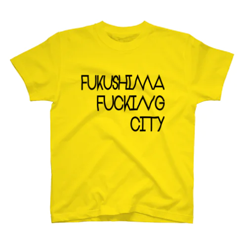 #7 FUKUSHIMA FU*KING CITY スタンダードTシャツ