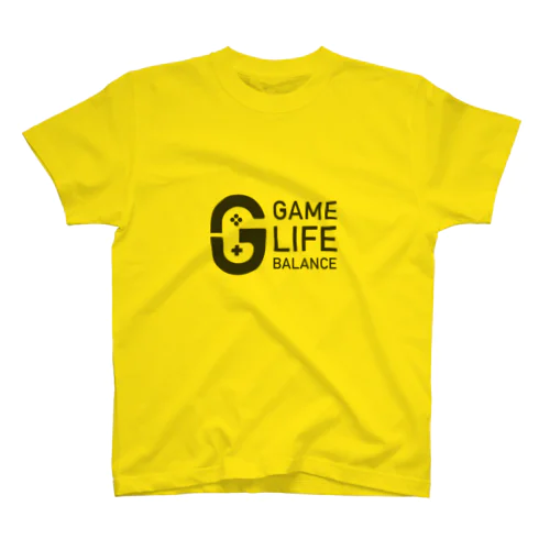 GAME LIFE BALANCE　（グラフィック小さめ） スタンダードTシャツ