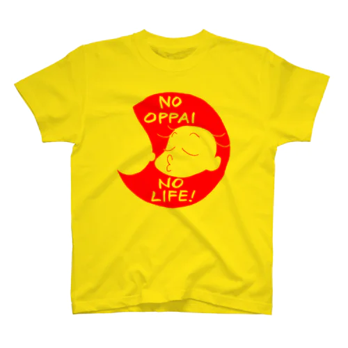 NO OPPAI NO LIFE! スタンダードTシャツ