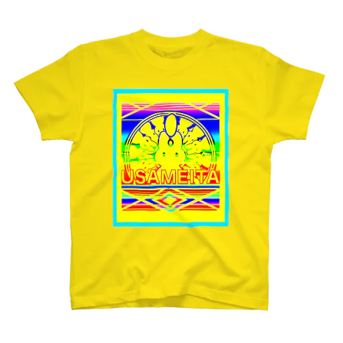 🌟🌈USAMEITA! rainbow🌟yellow gold オーシャン🌈🌟 スタンダードTシャツ