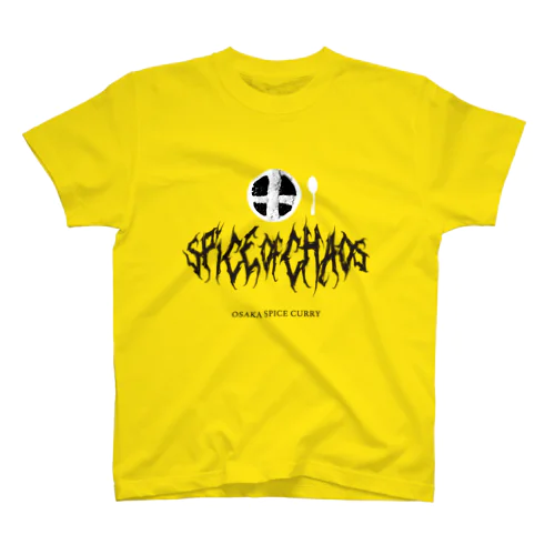 SPICE OF CHAOS YELLOW Regular Fit T-Shirt