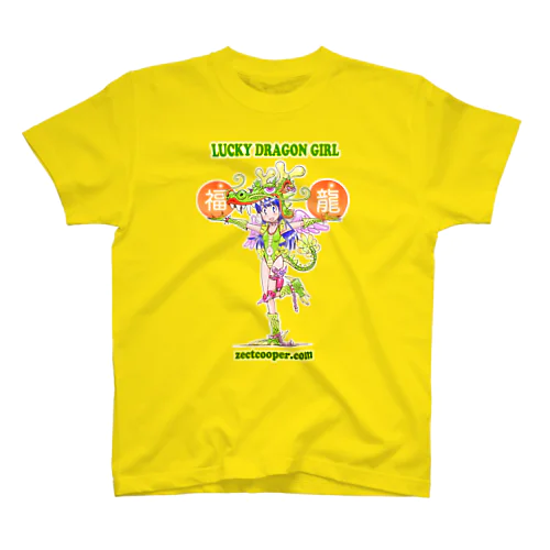 LUCKY DRAGON GIRL Regular Fit T-Shirt