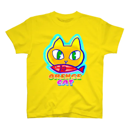 🍊🐈 オレンジキャット🍊🐈　ライト スタンダードTシャツ