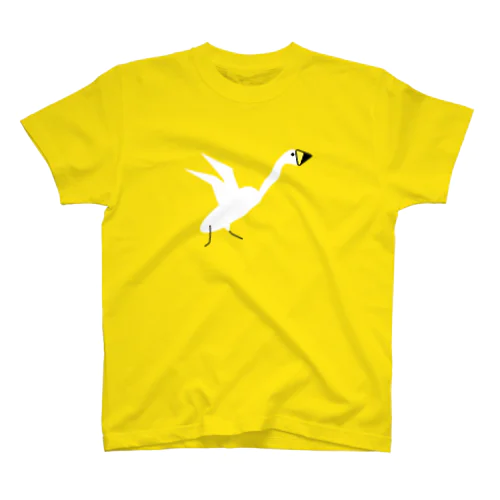 白鳥　Swan Regular Fit T-Shirt