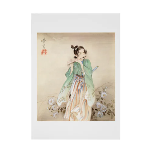 UKIYOE NIHONGA 浮世絵 秘曲  Stickable Poster