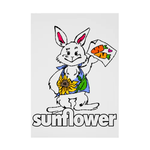 sunflower Radhissyuちゃん Stickable Poster