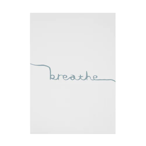 Breathe Stickable Poster