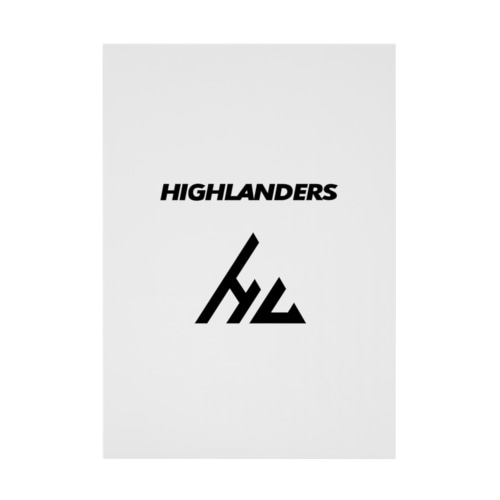 HIGHLANDERS Stickable Poster