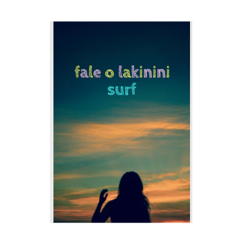 fale o lakinini ノスタルジー Stickable Poster