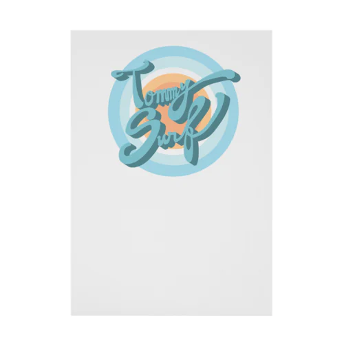 TOMMY SURF Stickable Poster