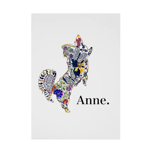 Anne.  Stickable Poster