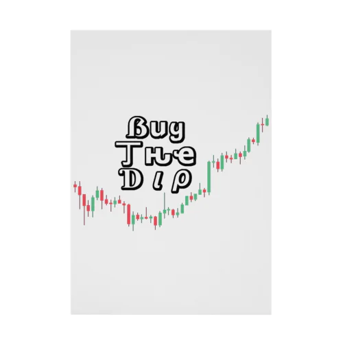 Buy The Dip Stickable Poster