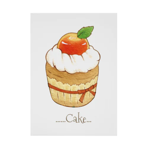 ケーキ Stickable Poster