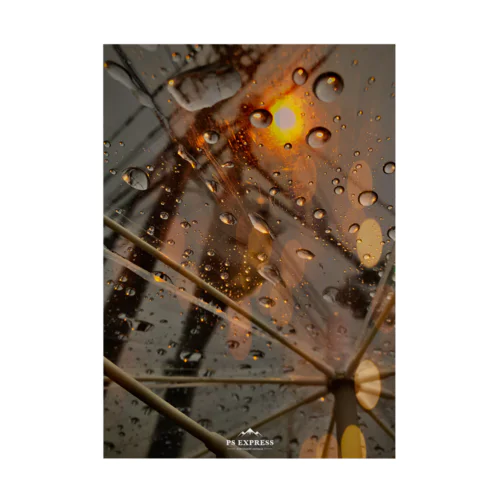 November rain Stickable Poster