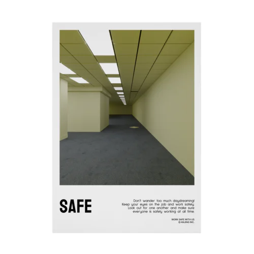 SAFE Stickable Poster