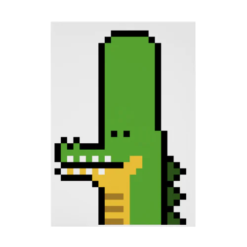 #61 CROCODILE Stickable Poster