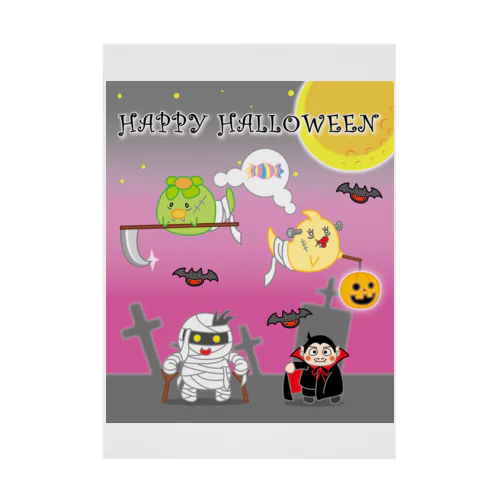 Happy Halloween大集合 Stickable Poster