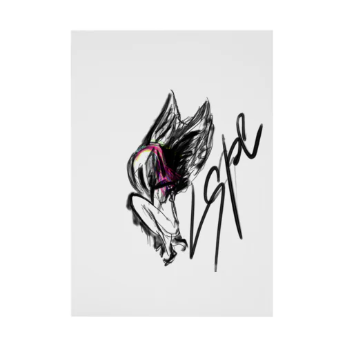 天使と悪魔は紙一重 Stickable Poster